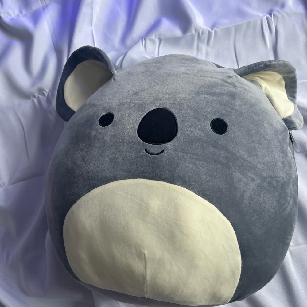 NWT Kellytoy Squishmallow Kirk The Grey Koala Bear 16” Soft Plush, Rare Plush